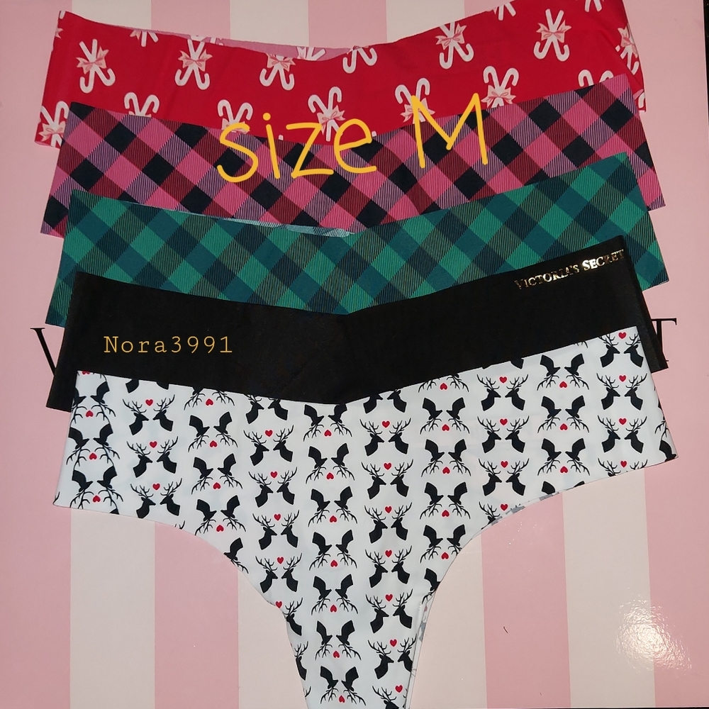 New VS thong set size M